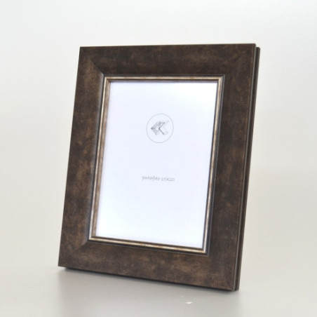Portafotos madera decorado Grafito
