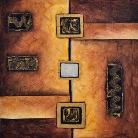 CUADRO MARTE ABSTRACCIÓN