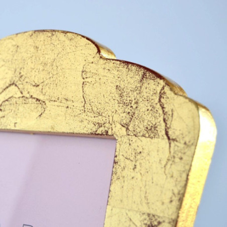 Marco Portafotos Dorado Pan de oro