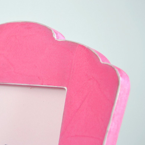 Marco Portafotos fucsia