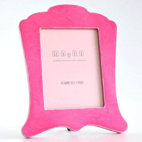 Marco Portafotos fucsia