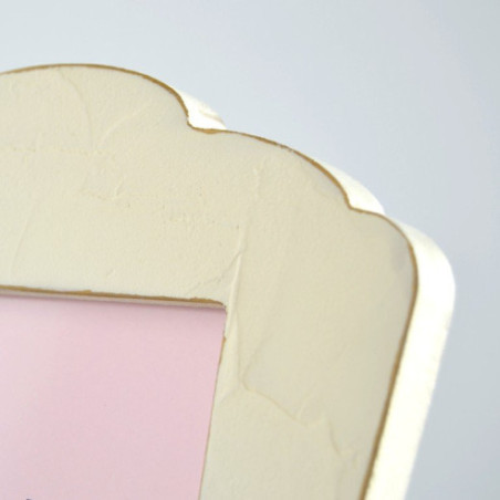 Marco Portafotos Color marfil