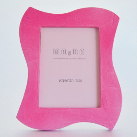 Portafotos moderno fucsia