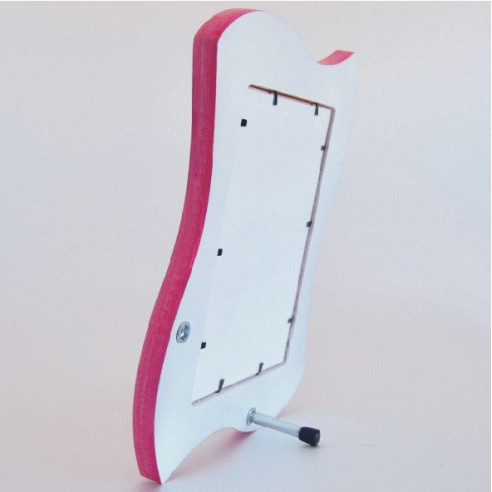 Portafotos moderno fucsia