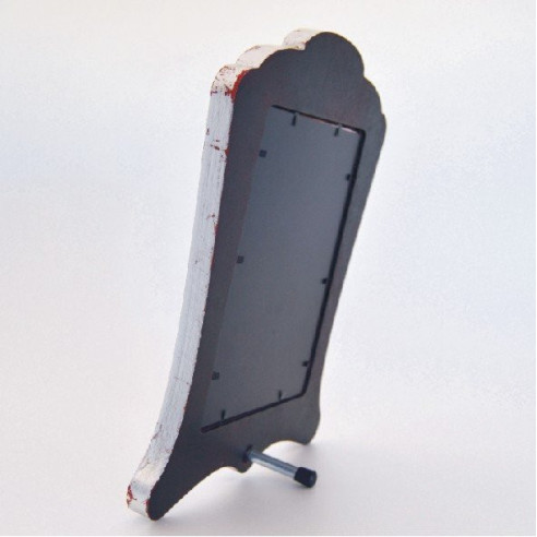 Porta fotos Plata cuarteada 15x20