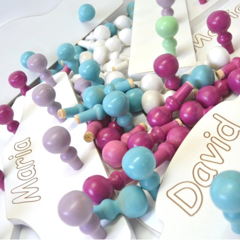 Percha "Personalizable" nombre grabado