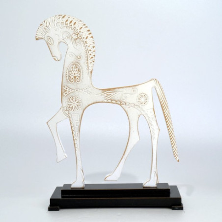 Caballo Griego - Blanco